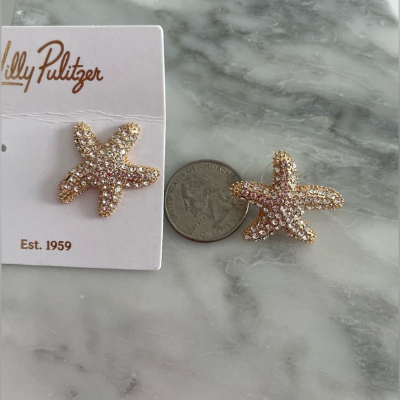 Lilly Pulitzer Gold Starfish Jewelry - Picture 6 of 8